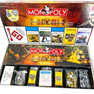 NIB Monopoly Disney Pirates of the Caribbean Trilogy Edition